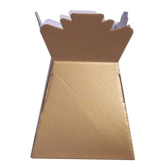 APAC Living Vase Gold 17.5x24.5cm
