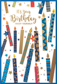 Simon Elvin 6 Pack Cards C50 Birthday