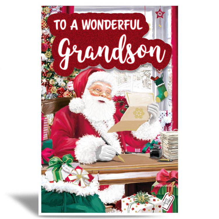 Prelude 6 Pack Cards C75 Christmas Grandson