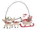 Uncle Bills Decoration Hanging Santa Sleigh Sign