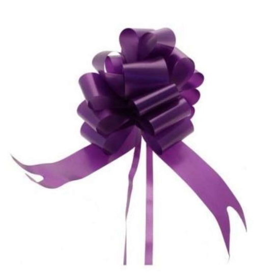 APAC 20 Pack Pull Bow Purple 50mm