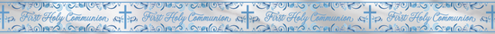 Unique Banner Blue Communion Holy Cross 9ft