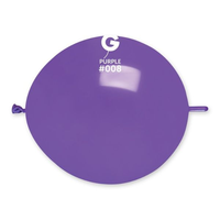 Gemar 50 Pack Latex Balloons Glink Purple 13