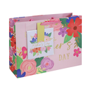 Eurowrap 12 Pack Gift Bag Floral Shopper Bag