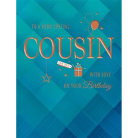 Regal 6 Pack Cards C50 Everyday Birthday Cousin