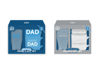 Gem Imports 2 Pack Drink Gift Set Dad & Grandad