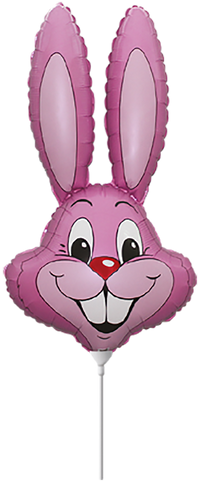 Flexmetal Rabbit Pastel Pink 14" Foil (Loose)