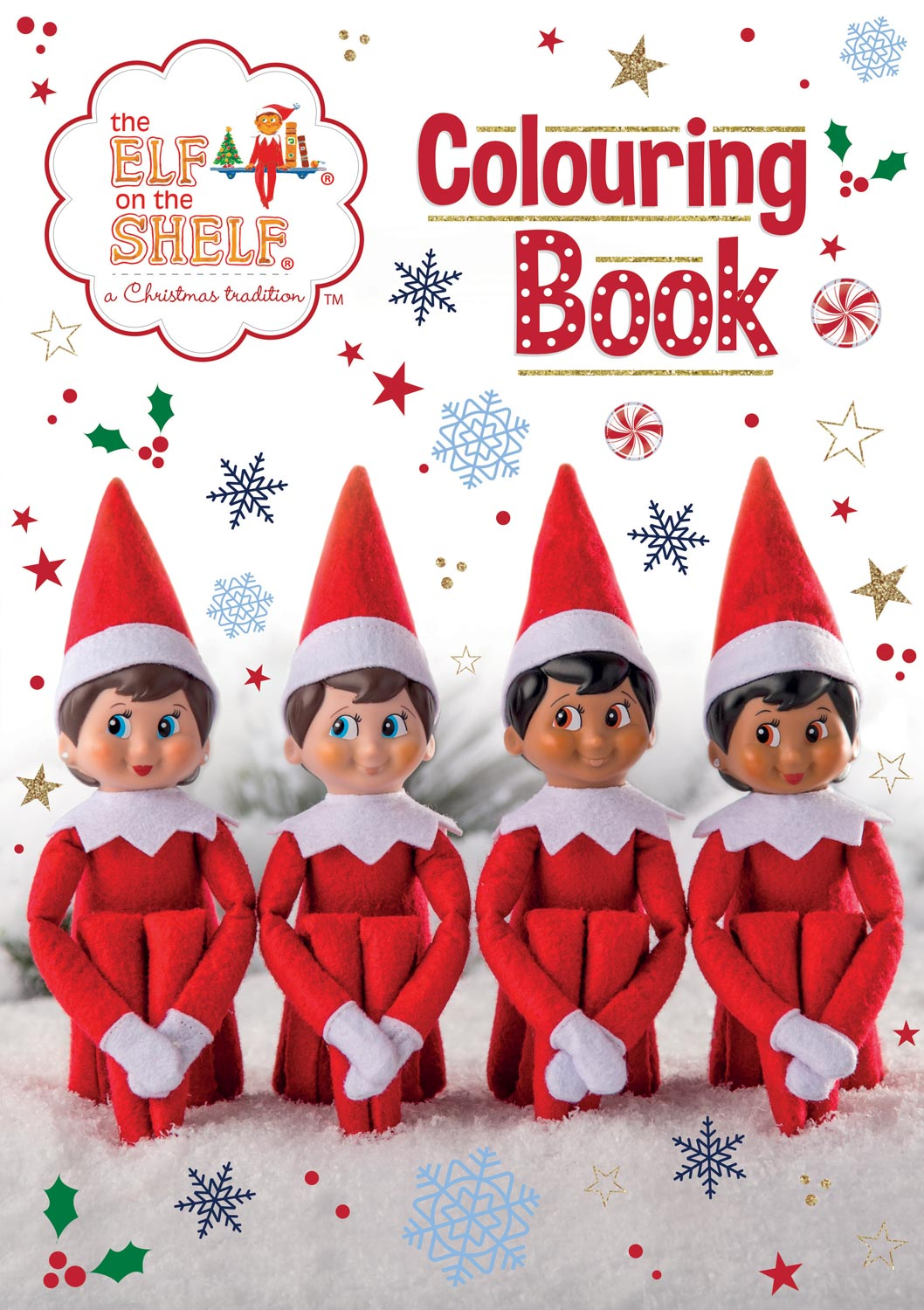 Colouring Book Elf On The Shelf