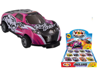 Kandy Toys 12 Pack Crash & Flip Race Car