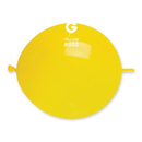 Gemar 50 Pack Latex Balloons Glink Yellow 13