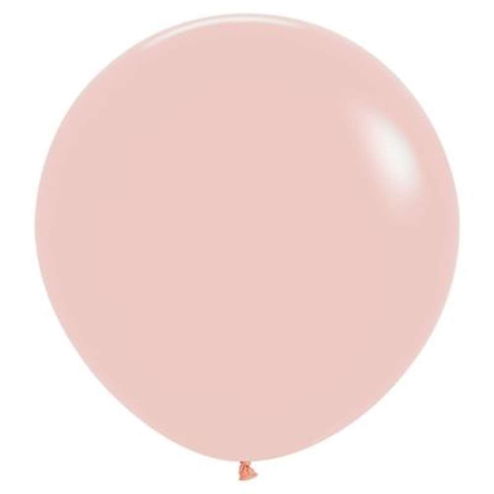 Sempertex Pastel Matte Melon 24" Latex 3pk