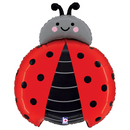 Grabo Ladybird Bug 24" Large Foil Balloon