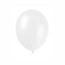 Unique Linen White 12" Latex Balloons 50pk