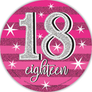 Big Badges Age 18 Female 6pk