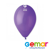 Gemar Standard Purple 13" Latex Balloons 50pk