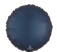 Anagram Foil Balloon Satin True Navy Round 18