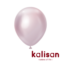 Kalisan Mirror Pink Gold 12" Latex Balloons 50pk