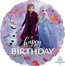 Anagram Frozen 2 Birthday 18" Foil Balloon