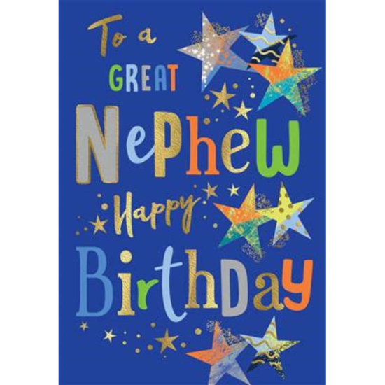 Regal 6 Pack Cards C75 Everyday Birthday Nephew