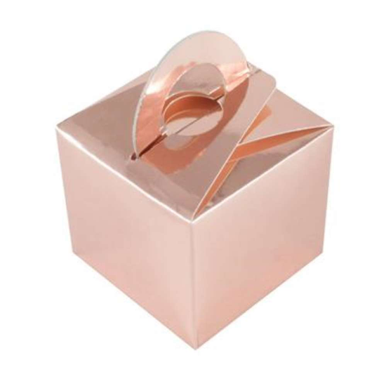 Oaktree 10 Pack Balloon Weight Gift Box Rose Gold