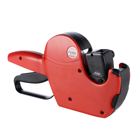 Lynx Puma Price Gun Red Punch-Hole