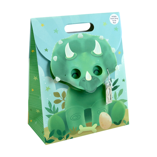 Eurowrap 6 Pack Gift Bag Dino Mask