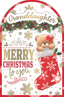 Prelude 6 Pack Cards C75 Christmas Granddaughter