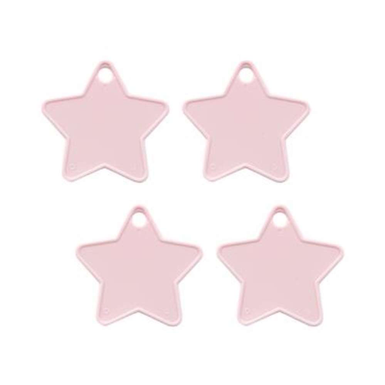 Sear 100 Pack Balloon Weight Star Pastel Pink 8g