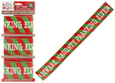 Elf Printed Tape 3yd x 8cm 3pk
