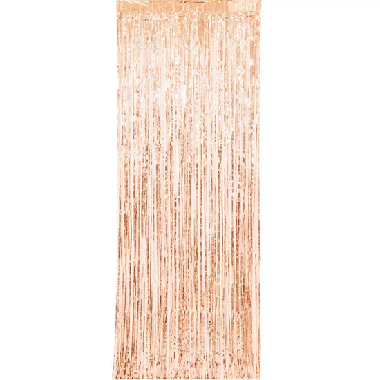 Rose Gold Fringe Door Curtain 1x2M