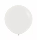 Sempertex Almond White 24" Latex Balloons 3pk