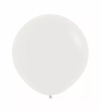 Sempertex Almond White 24" Latex Balloons 3pk