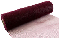 Eleganza Deco Mesh Burgundy 25cm x 9.1m