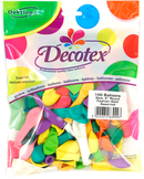 Decotex Pro Fashion Assorted 5" Latex 100pk