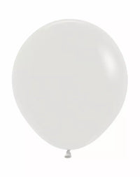 Sempertex Almond White 18" Latex Balloons 25pk