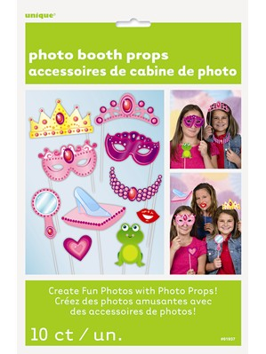 Princess Party Photo Props 10pk