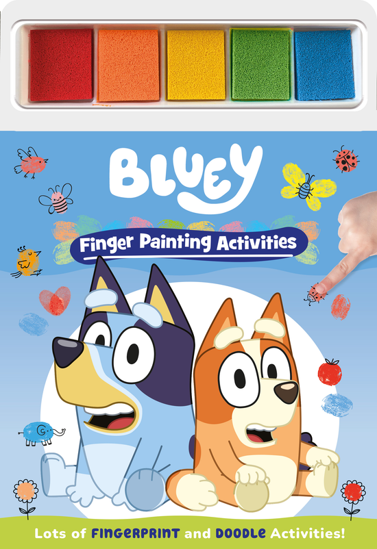 Alligator Products Finger Painting Bluey