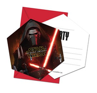 Unique Star Wars Invitations 6pk