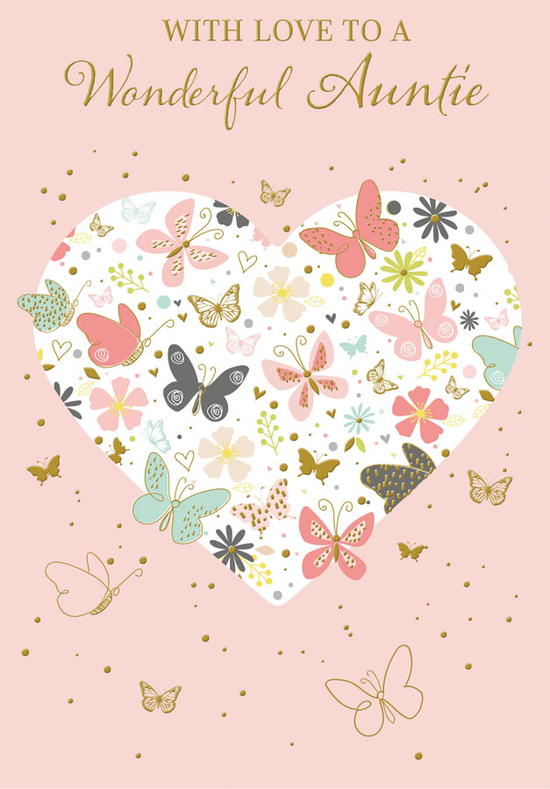 Poppyhill C50 Birthday Auntie 12pk