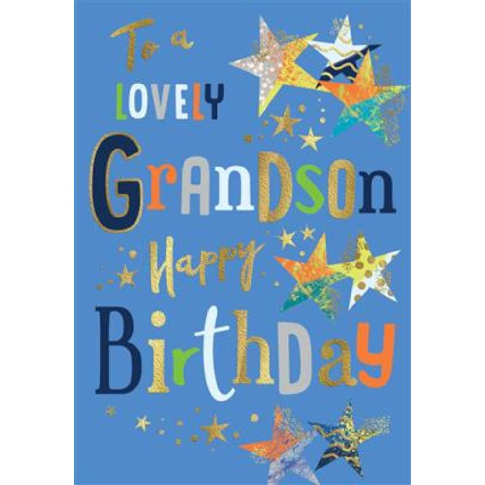 Regal 6 Pack Cards C75 Everyday Birthday Grandson