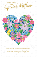 Prelude Mother’s Day floral greeting cards, set of 6 with traditional floral designs, perfect for celebrating mothers.