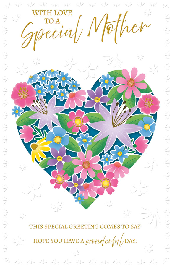 Prelude Mother’s Day floral greeting cards, set of 6 with traditional floral designs, perfect for celebrating mothers.