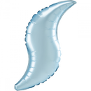 Anagram Satin Luxe Pastel Blue 28" Curve Foil