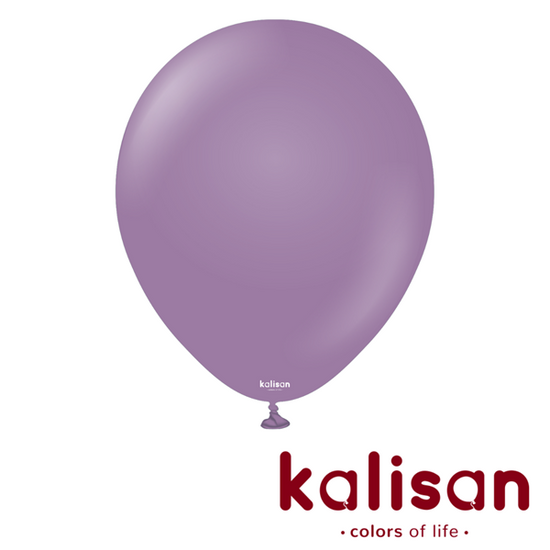 Kalisan Retro Lavender 18" Latex Balloons 25pk
