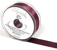 Eleganza Satin Ribbon Vintage Rose 25mm x 20m