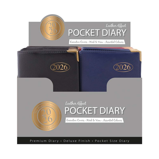 Diary Pocket WTV Value 2027 30pk