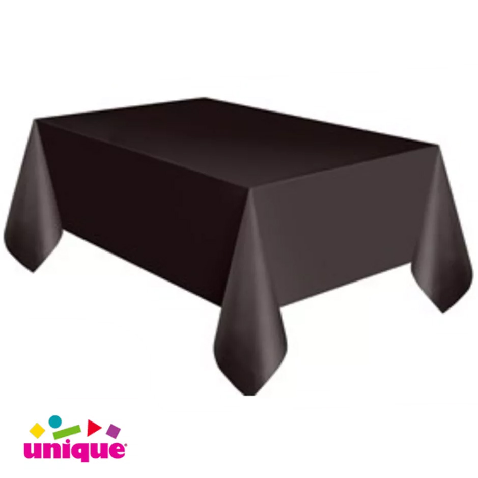 Unique Tablecover Midnight Black 54" x 108