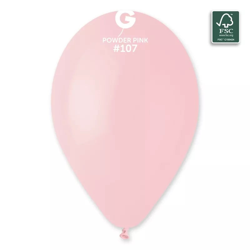 Pink Gemar latex balloons, 13-inch decorative balloons in a 50-pack, ideal for party decor and celebrations