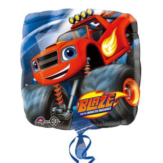 Anagram Blaze 18" Square Foil Balloon