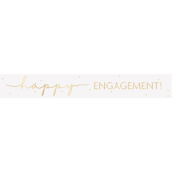 Unique Banner Happy Engagement 9ft